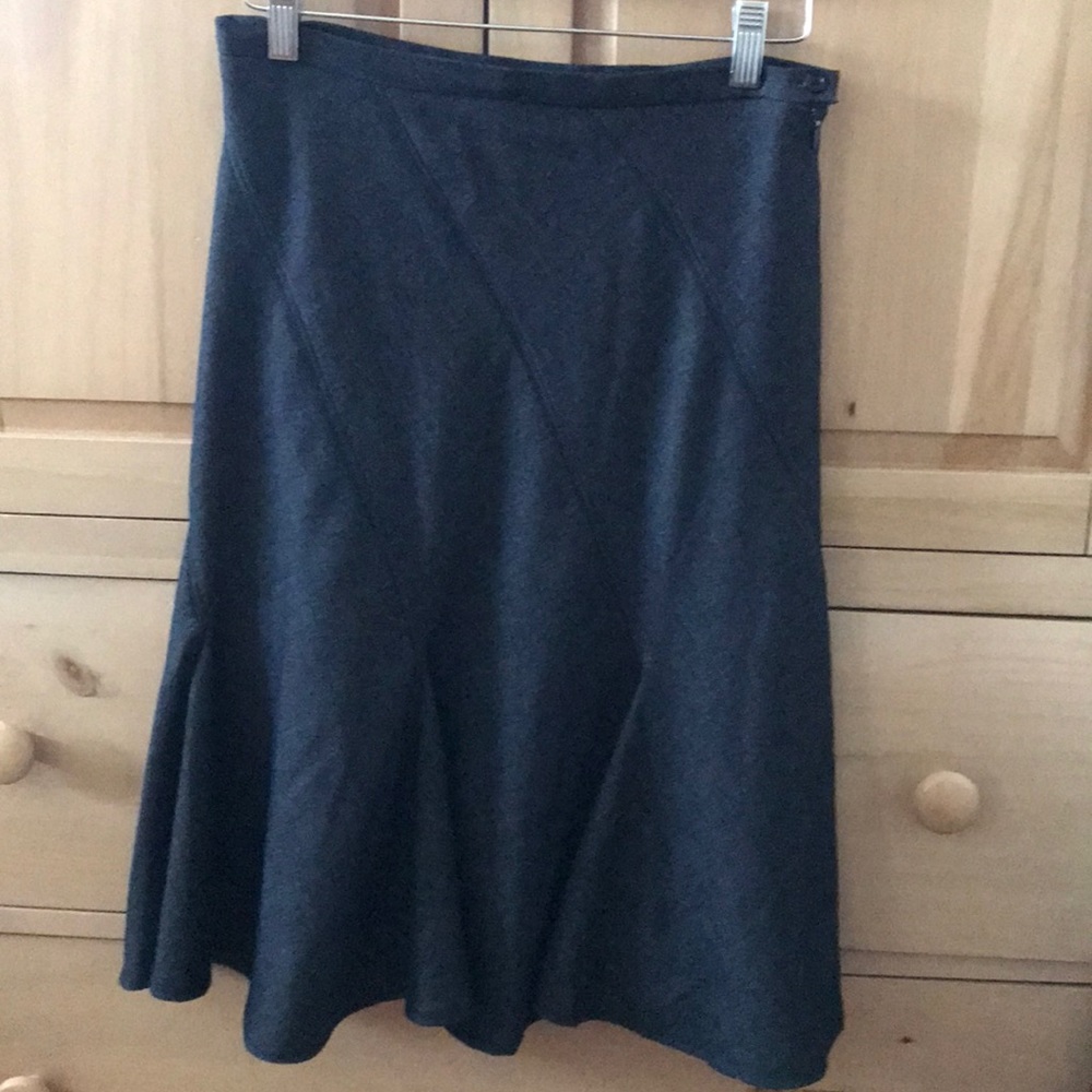 Studio M A-line, knee length tweed skirt